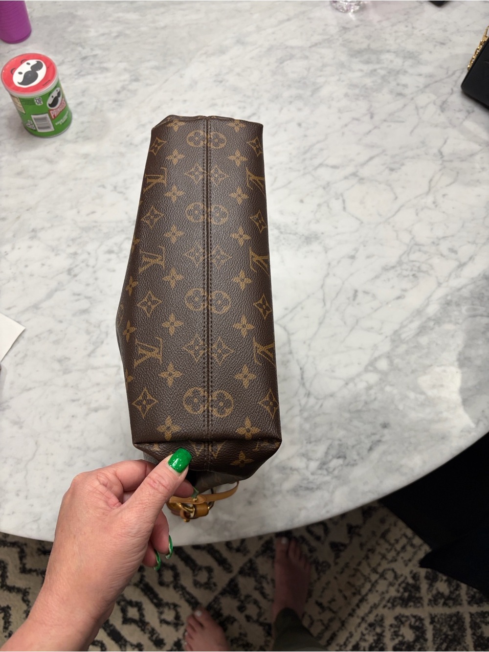 Louis Vuitton Brown Monogram Hobo Bag - Picture 2 of 8